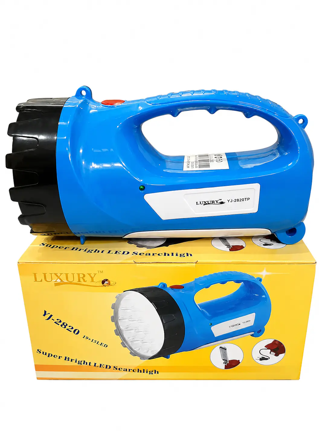 Купити оптом Купити Ліхтарик ручний акумуляторний YJi-2820TP (19+15LED) оптом - ціна 157 грн в Україні , зображення 3