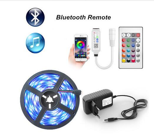 Купить оптом Светодиодная лента (Bluetooth) 6060 RGB (с блоком питания и пультом)