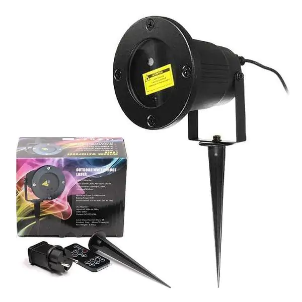 Купити оптом Купити Вуличний лазерний диск проектор з пультом (6 зображень) оптом - ціна 240 грн в Україні , зображення 3