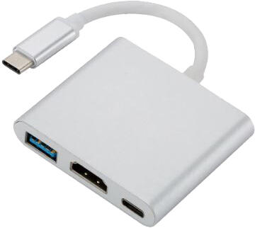 Купить оптом Переходник с Type-C на Type-C HDMI USB (3 в 1) в Украине