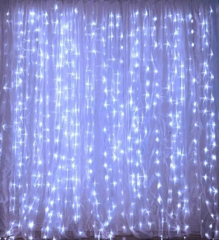 Купити оптом Купити Гірлянда LED білий водоспад 2х2 м 200-W (від мережі) оптом - ціна 320 грн в Україні , зображення 2