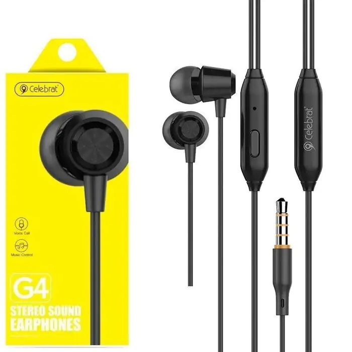 Купить оптом Наушники вакуумные Celebrat G4 (Copy) в Украине 