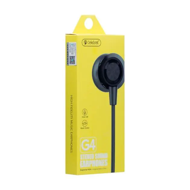 Купить оптом Наушники вакуумные Celebrat G4 (Copy) в Украине , изображение 2