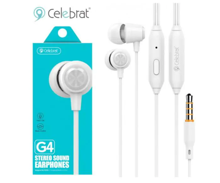 Купить оптом Наушники вакуумные Celebrat G4 (Copy) в Украине , изображение 3