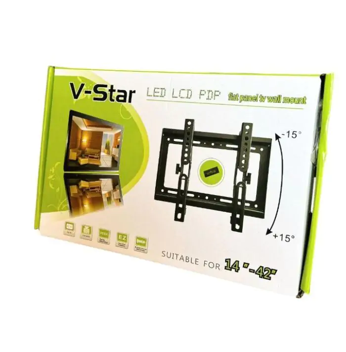 Купить оптом Кронштейн для телевизора наклонный 14-42 дюйм. V35 в Украине 