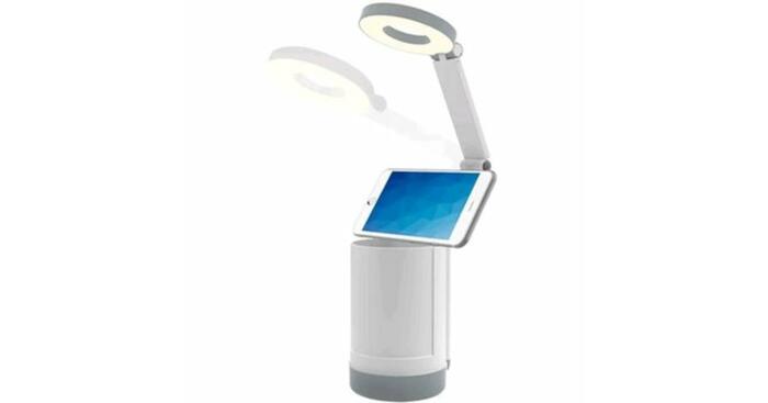 Купить оптом Лампа универсальная настольная светодиодная TGX-781 (встроенный акб + USB) в Украине