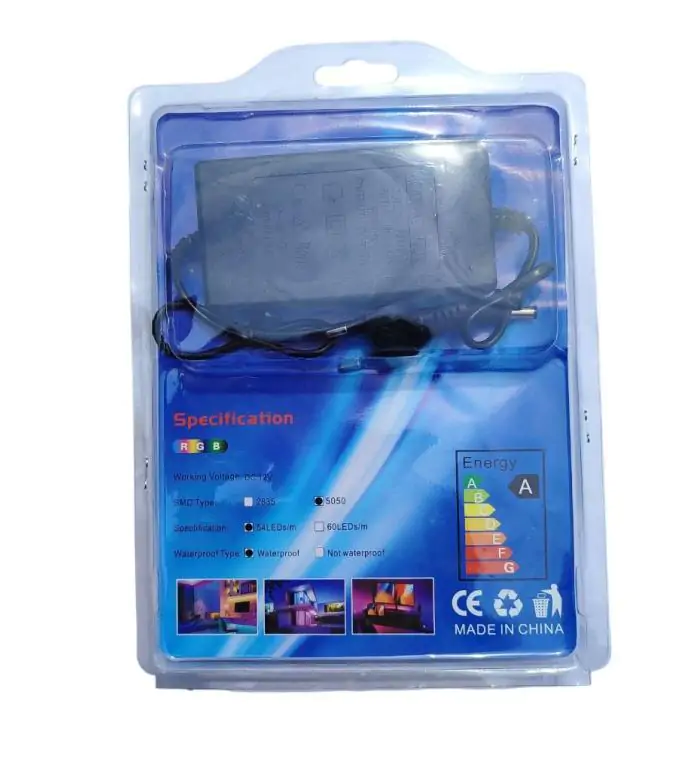 Купить оптом Светодиодная лента RGB 5 метров (комплект) LED 5050 в Украине , изображение 2