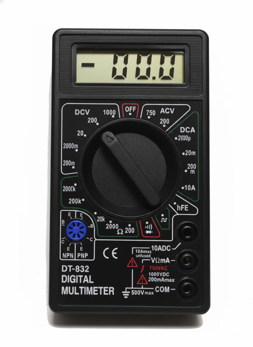 Купить оптом Мультиметр цифровой DT-832 (1 сорт) в Украине , изображение 2