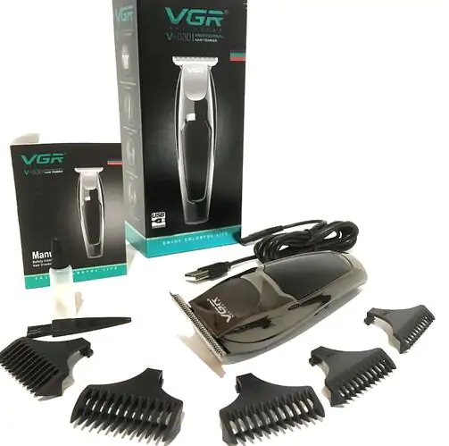 Купить оптом Машинка для стрижки волос VGR V-030 (зарядка от USB) в Украине , изображение 2