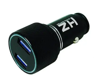 Купить оптом Автомобильное зарядное HZ HC7 с дисплеем (2USB 3.1A) в Украине , изображение 3