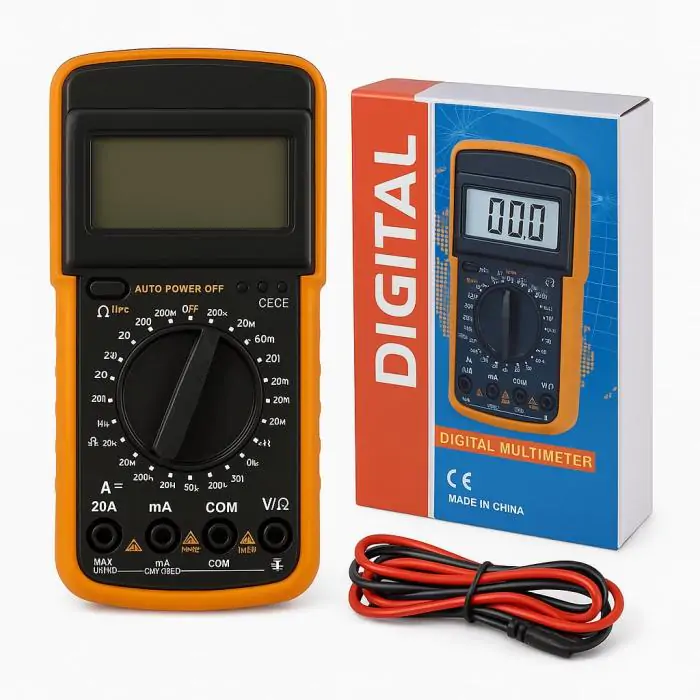 Купити оптом Купити Цифровий мультиметр тестер DT-9208A оптом - ціна 296 грн в Україні 