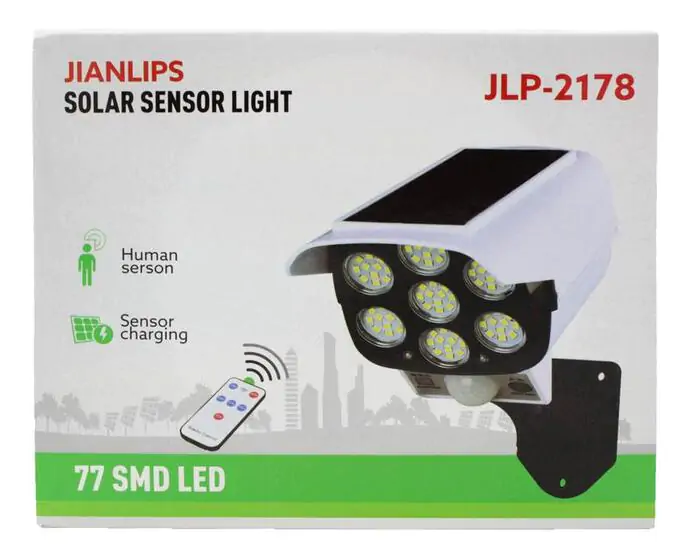 Купити оптом Купити Вуличний ліхтар у вигляді камери JLP-2178 (з сонячною панеллю) оптом - ціна 194 грн в Україні , зображення 4