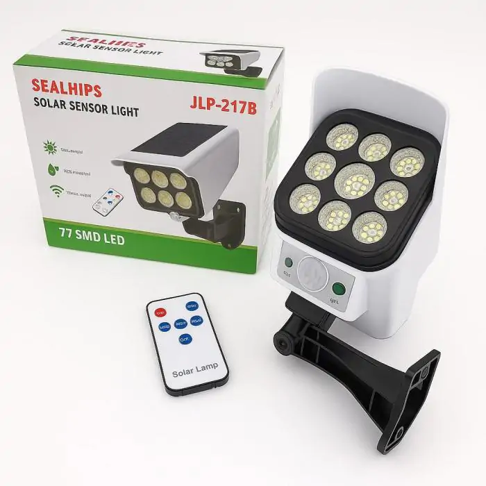 Купити оптом Купити Вуличний ліхтар у вигляді камери JLP-2178 (з сонячною панеллю) оптом - ціна 194 грн в Україні 