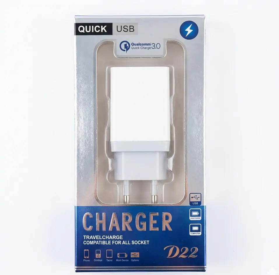 Купити оптом Купити Мережевий зарядний SMART CHARGER (2USB 2.4A) оптом - ціна 58 грн в Україні 