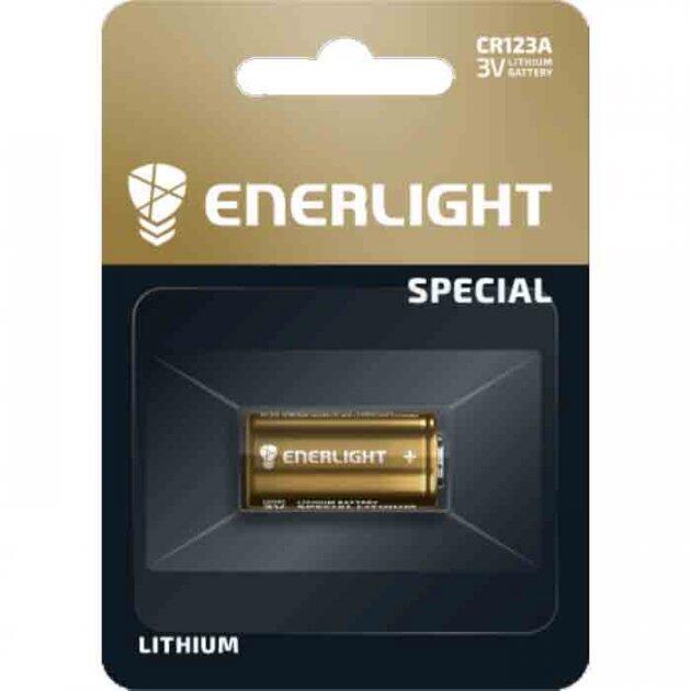 Купить оптом Батарейка литиевая ENERLIGHT CR123A 1шт/блистер (Цена указана за 1шт)