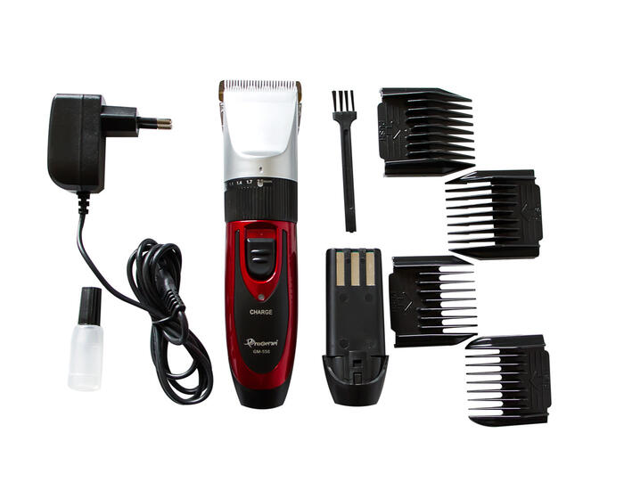 Купить оптом Машинка для стрижки волос аккумуляторная GEMEI GM-550 (керамика) в Украине