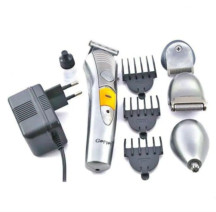 Купити оптом Купити Набір для стрижки волосся акумуляторний GEMEI GM-580 (7 в 1) оптом - ціна 536 грн в Україні , зображення 2