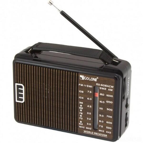 Купить оптом Радиоприемник ФМ от сети GOLON RX-A608