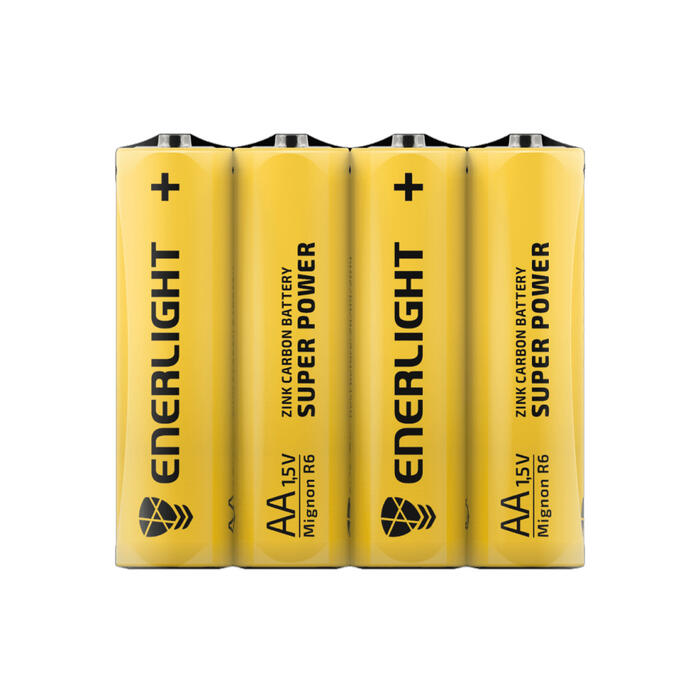 Купить оптом Батарейка солевая ENERLIGHT R6/AA 4шт/пленка (Цена указана за 4шт) [10]