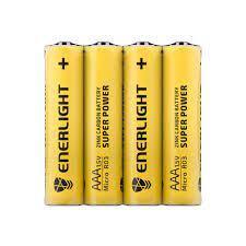 Купить оптом Батарейка солевая ENERLIGHT R03/AA 4шт/пленка (Цена указана за 4шт) [10]