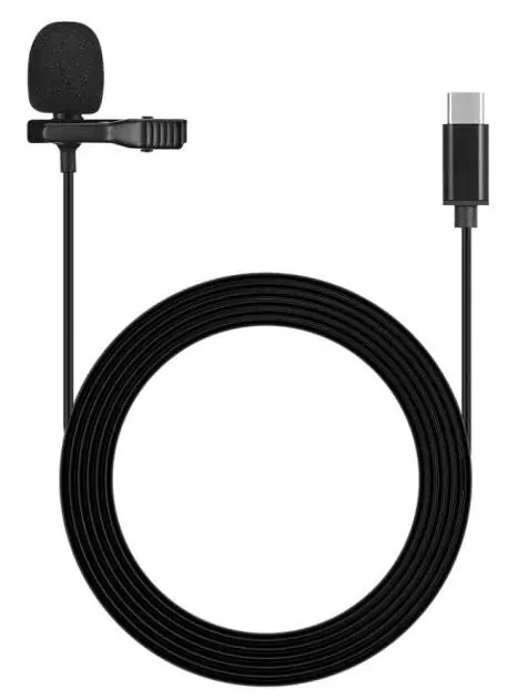 Купити оптом Купити Мікрофон петличка (шнур Type-C) JH-042 оптом - ціна 151 грн в Україні , зображення 2