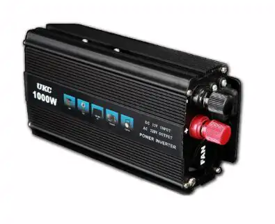Купить оптом Преобразователь инвертор DC 12V/AC 220V с 12 на 220 Вольт UKC SSK-1000W в Украине 
