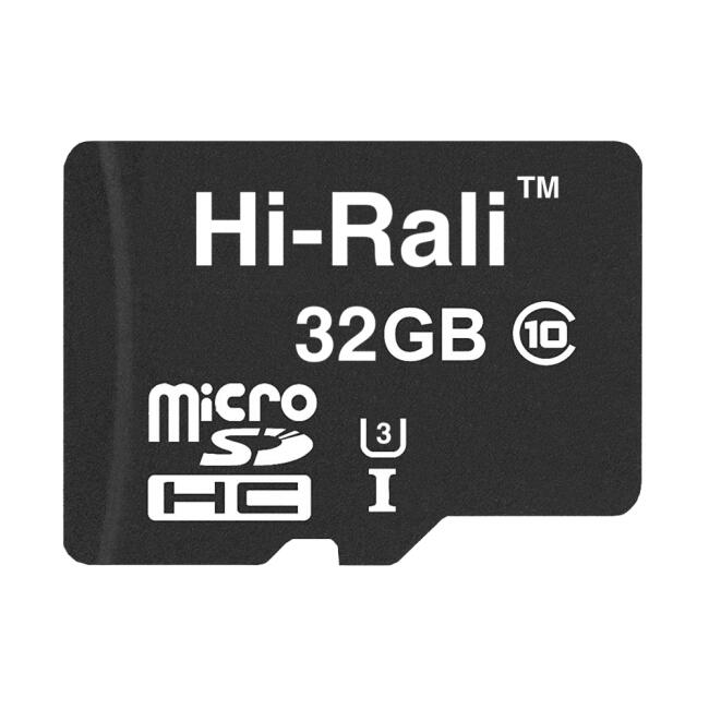 Купить оптом Карта памяти microSDHC (UHS-3) HI-RALI 32GB class 10 (без адаптера) в Украине, изображение 2