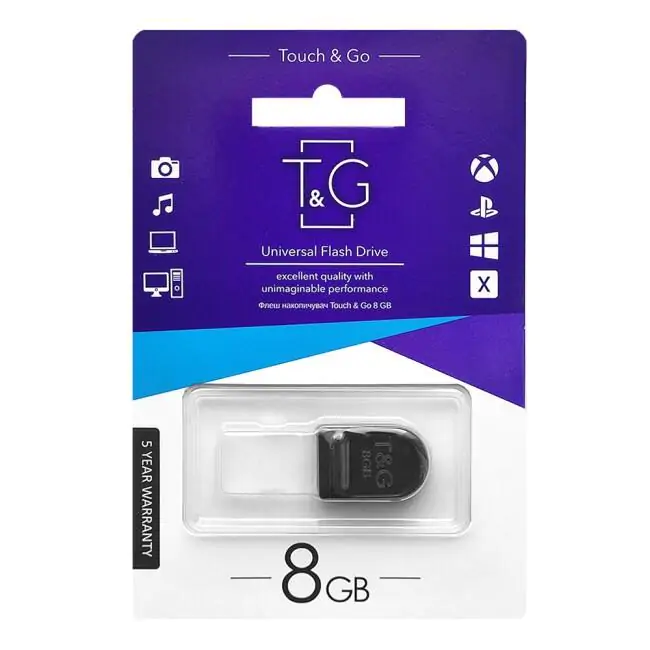 Купить оптом Флешка USB 8GB T&G Shorty 010 в Украине , изображение 3
