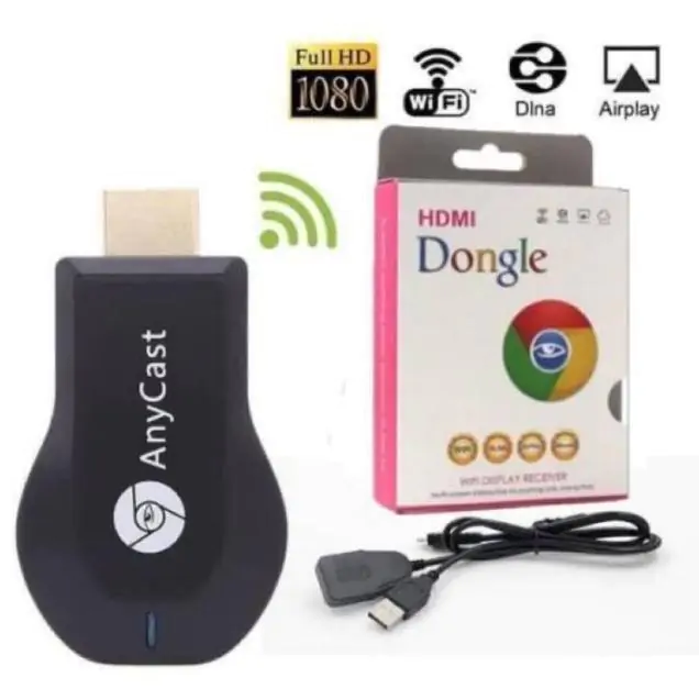 Купити оптом Купити Бездротовий медіаплеєр Anycast Dongle (телефон до телевізора) оптом - ціна 366 грн в Україні 