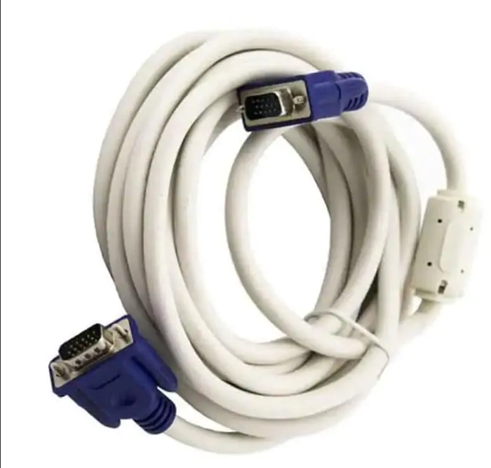 Купити оптом Купити Кабель VGA-VGA 3м (білий) оптом - ціна 88 грн в Україні 