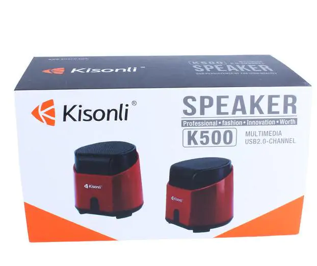 Купити оптом Купити Комп'ютерні колонки KISONLI K500 оптом - ціна 251 грн в Україні 
