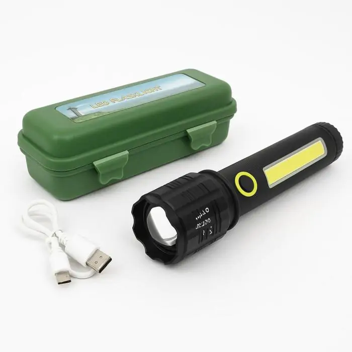 Купить оптом Светодиодный ручной фонарь BL-C72 (P50 + COB) в Украине 