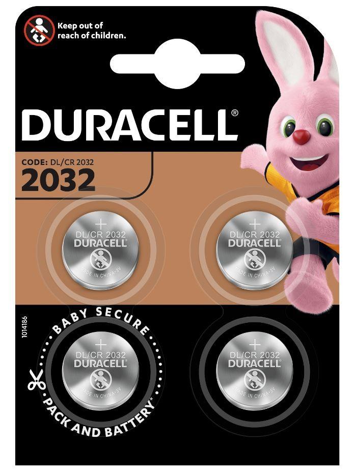 Купить оптом Батарейка литиевая DURACELL CR2032 4шт/блистер (Цена указана за 4шт) Оригинал