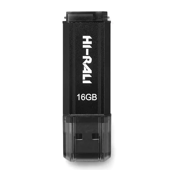 Купить оптом Флешка USB 16GB Hi-Rali Stark черный в Украине 