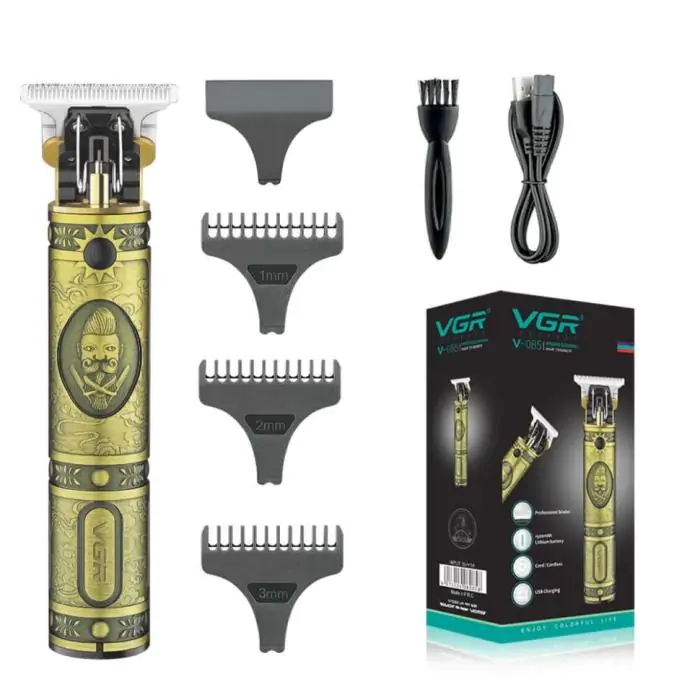 Купити оптом Купити Машинка для стрижки волосся VGR V-085 (заряджання від USB) оптом - ціна 437 грн в Україні 
