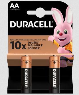 Купить оптом Батарейка щелочная DURACELL LR6/AA 2шт/блистер (Цена указана за 2шт) Оригинал в Украине