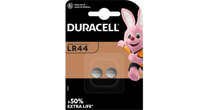 Купить оптом Батарейка для часов DURACELL LR44/AG13 2шт/блистер (Цена указана за 2шт) Оригинал в Украине