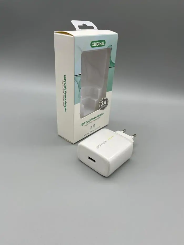 Купить оптом Cетевое зарядное GaN Power Adapter (65W USB-C) в Украине 