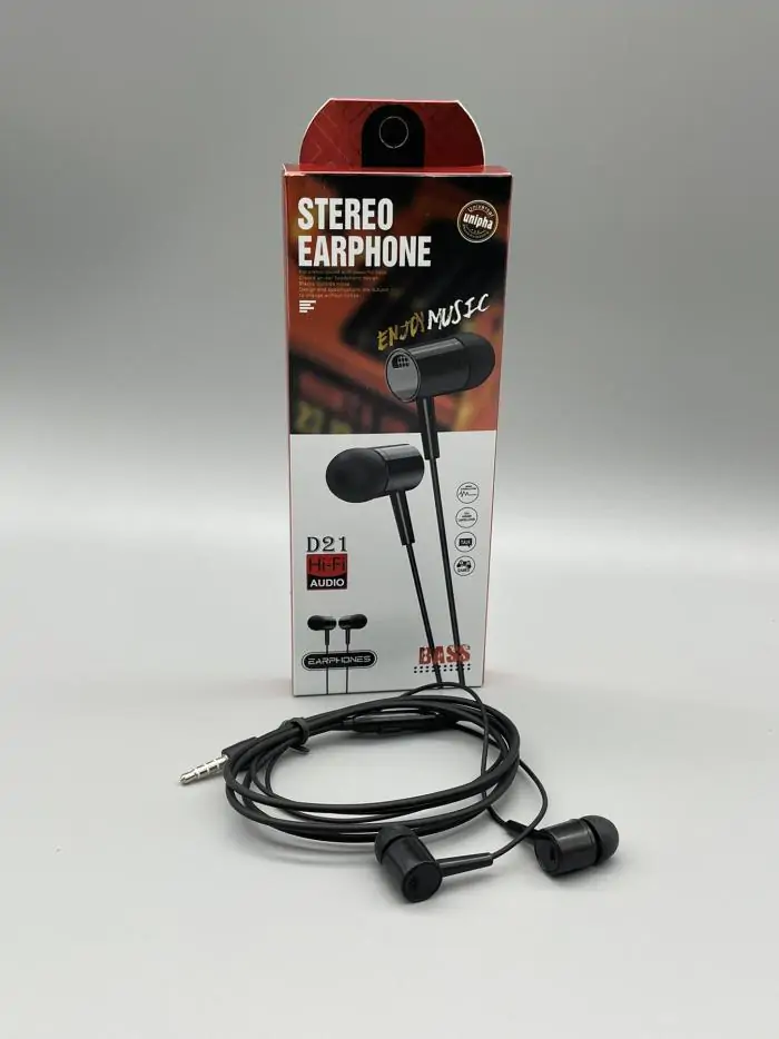Купить оптом Наушники вакуумные D21 в Украине 