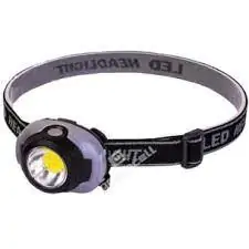 Купить оптом Фонарь налобный 1801-COB (на батарейках AAA) в Украине 