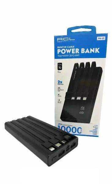 Купить оптом Портативное зарядное Powerbank ACL PW-09 10000 mAh
