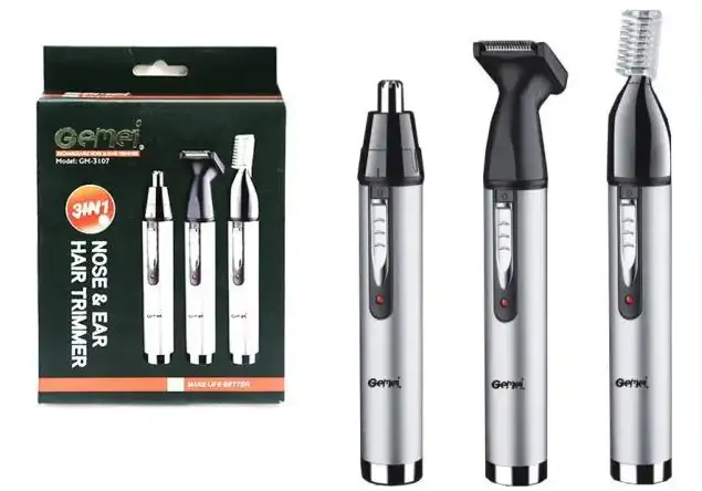 Купить оптом Триммер для носа ушей бороды 3 в 1 GM-3107 в Украине 