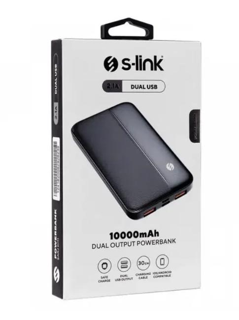 Купить оптом Повербанк S-LINK IP-G10N (2USB 10000mAh)