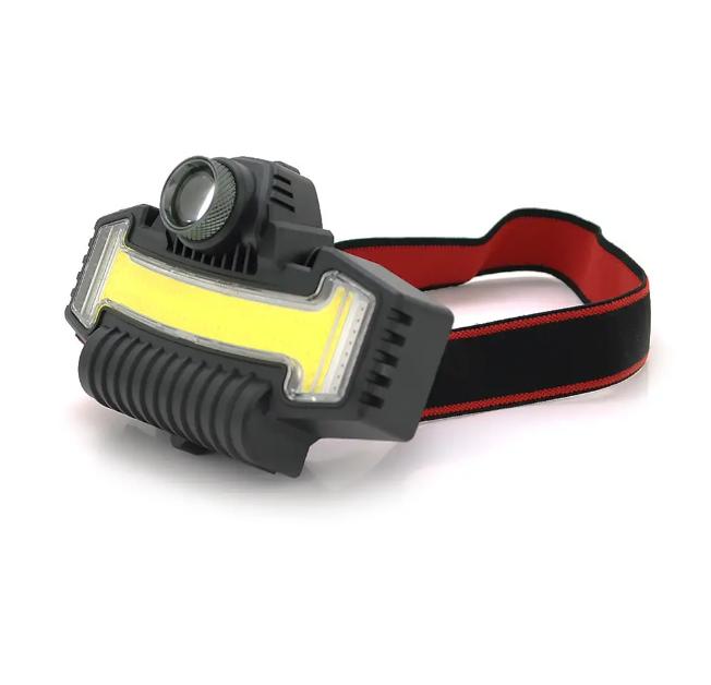 Купить оптом Налобный фонарь с Type-C и датчиком движения W691-2COB (RED+RGB) в Украине