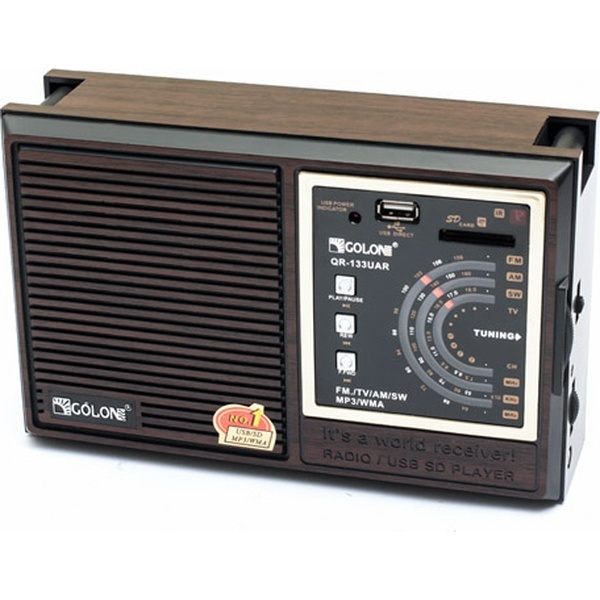 Купить оптом Радиоприемник с флешкой GOLON RX-9933 в Украине