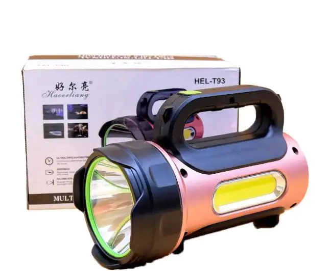 Купить оптом Кемпинговый фонарь с microUSB и встроенный акб T93-LED+COB+RED (повербанк + солнечная панель) в Украине , изображение 2