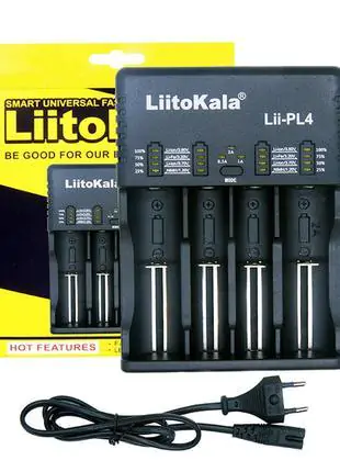 Купити оптом Купити Зарядний на 4 акумулятори LiitoKala Lii-L4 (універсальний) оптом - ціна 325 грн в Україні 
