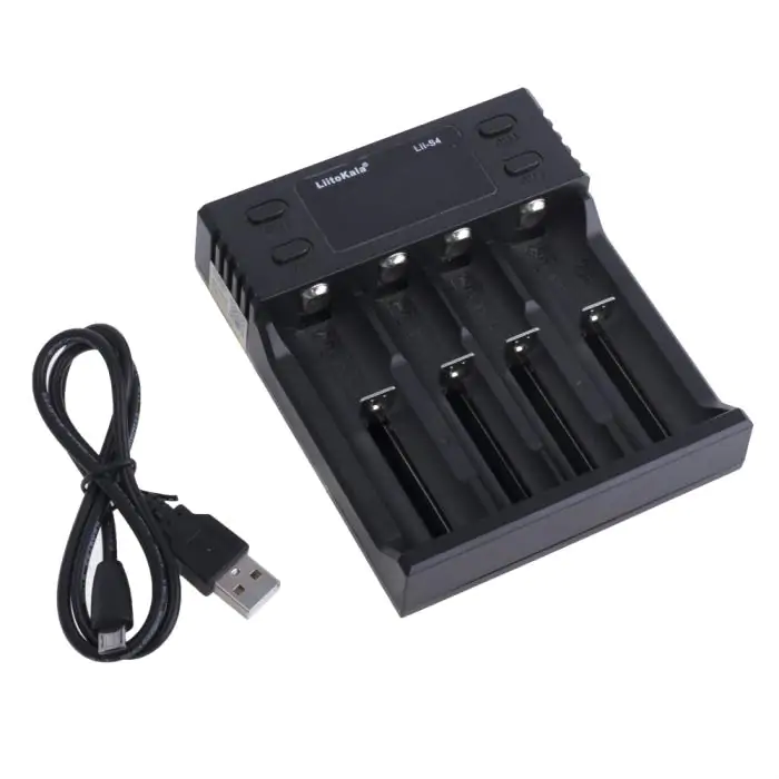 Купить оптом Зарядное на 4 аккумулятора LiitoKala Lii-S4 (универсальное) в Украине , изображение 2