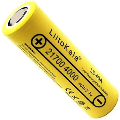 Купить оптом Аккумулятор 21700 LitoKala 40A 4000mAh (Original) в Украине 