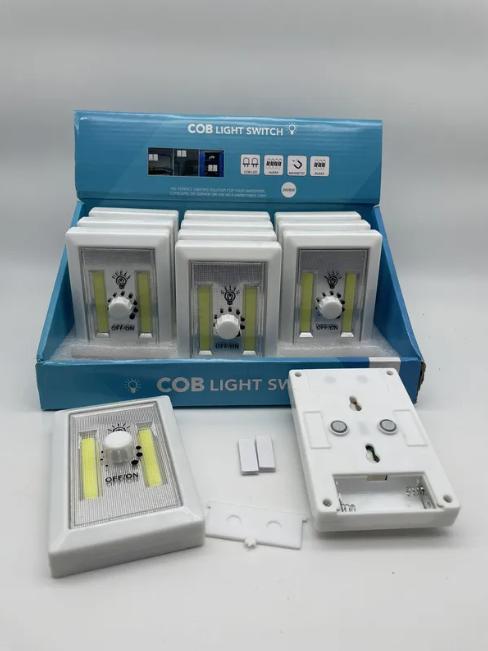 Купить оптом Подсветка светильник на липучке COB HY-605 (на батарейках)